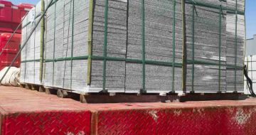 日照 芝麻白火烧规格板地铺石300*600/600*600