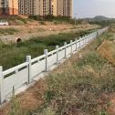 日照 白麻河道栏杆效果展示图