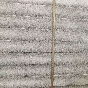 日照 芝麻白火烧成品厚薄均匀，B料价格接近A料质量