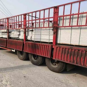 日照 白麻荔枝面外墙干挂，工厂装车日常