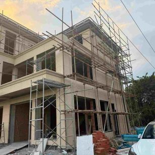 日照 黄金麻荔枝面花岗岩外墙干挂