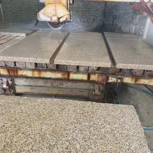 日照 黄金麻荔枝面成品板加工