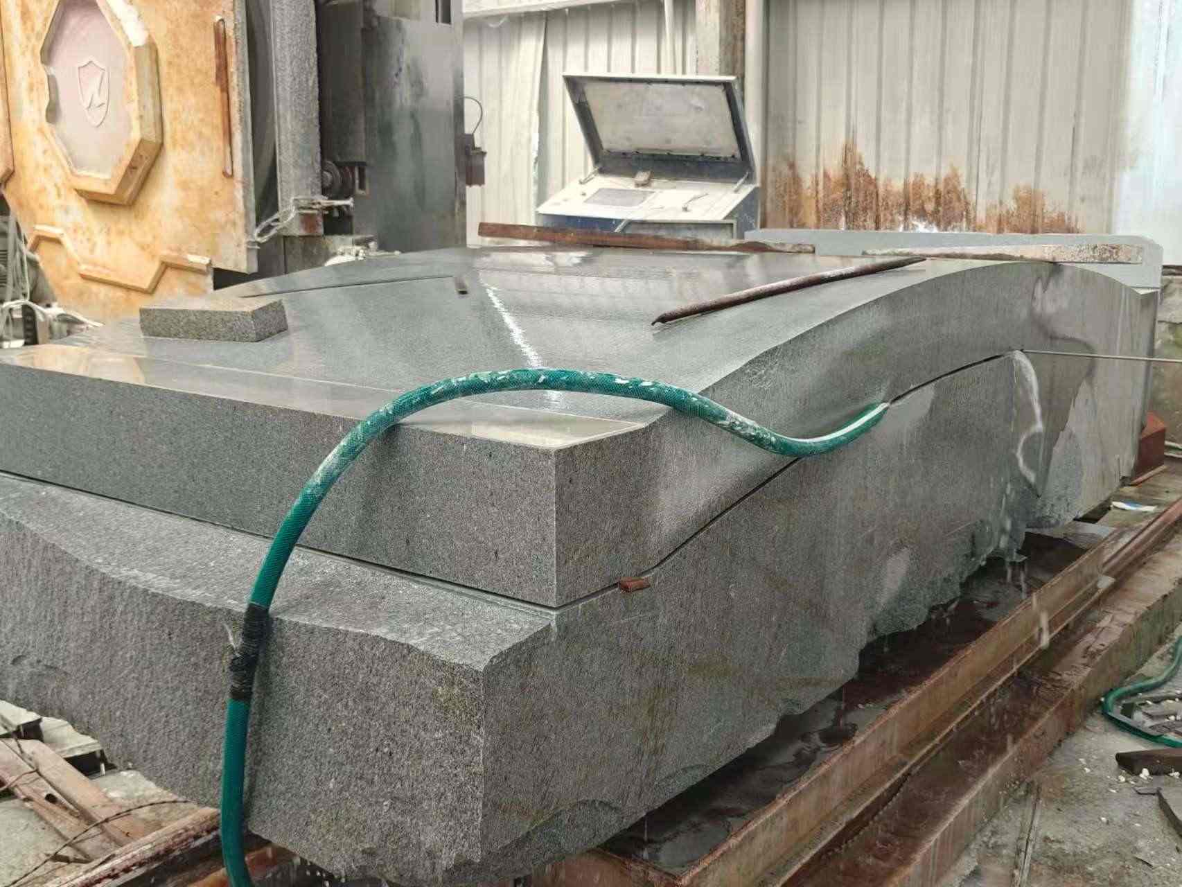 日照 芝麻灰异型加工-拱桥