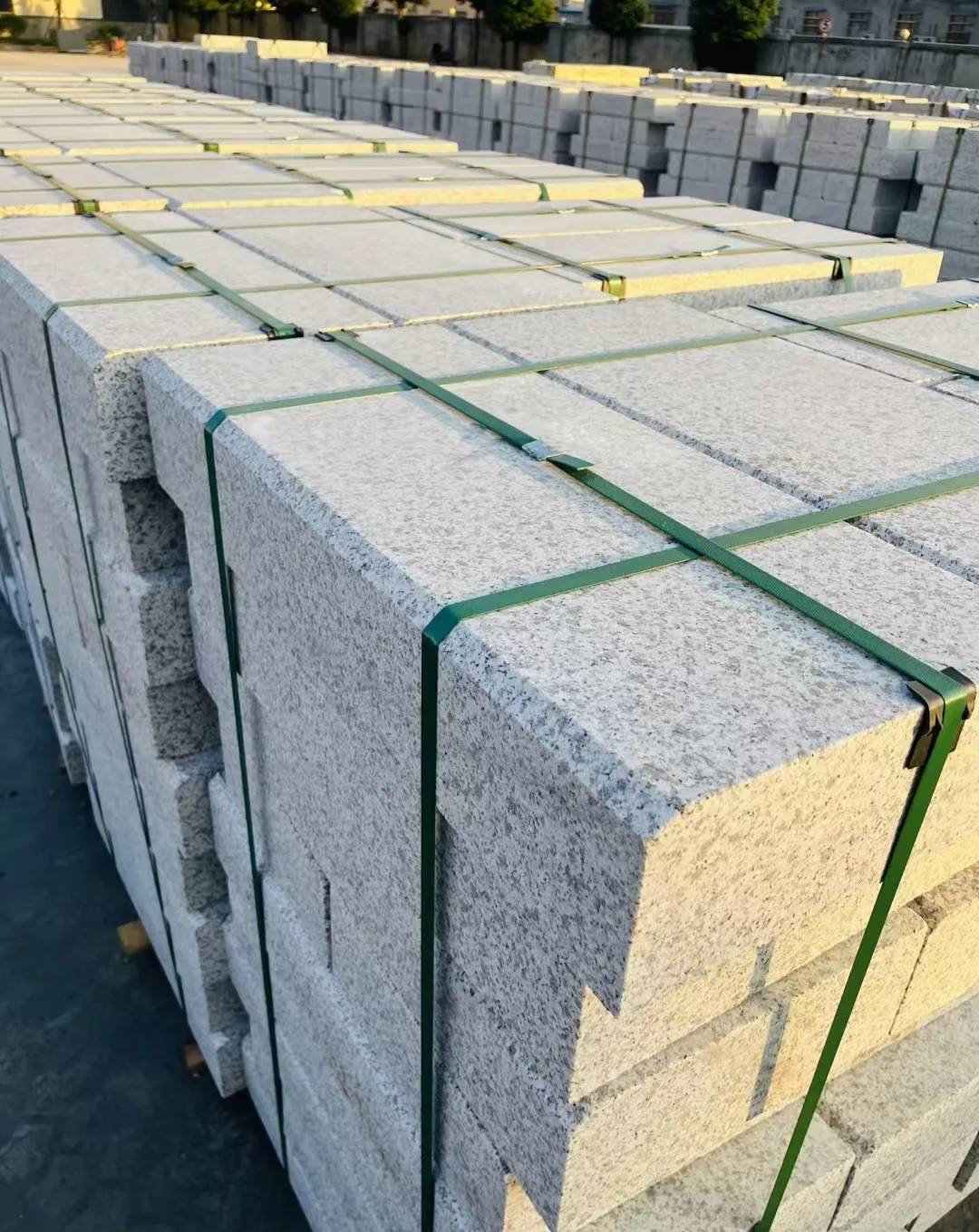 日照 白麻花岗岩路沿石，马路牙子，路缘石，平石，立缘石等