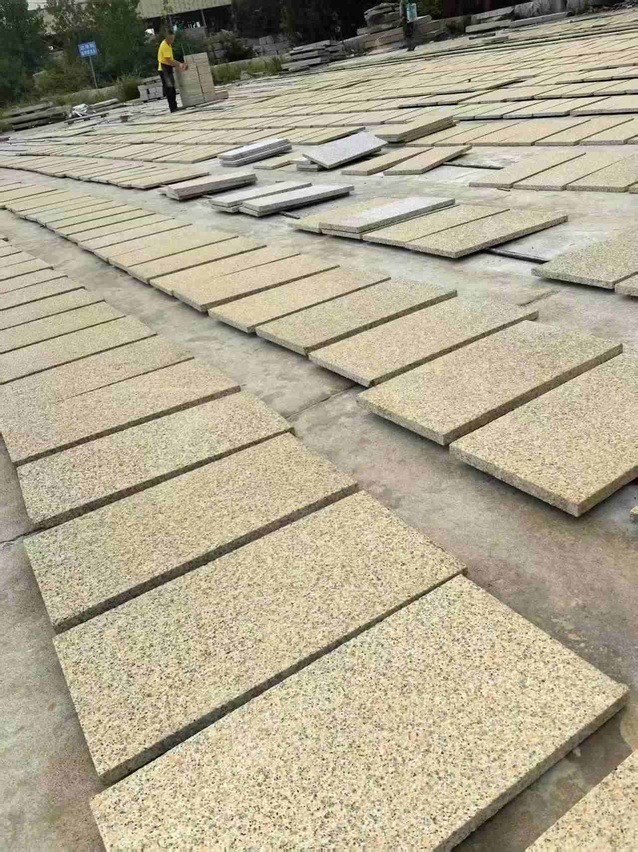 日照 黄金麻荔枝地铺石面排板