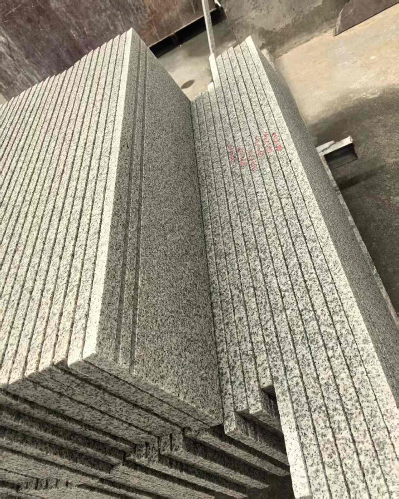 日照 白麻荔枝面花岗岩楼梯踏步